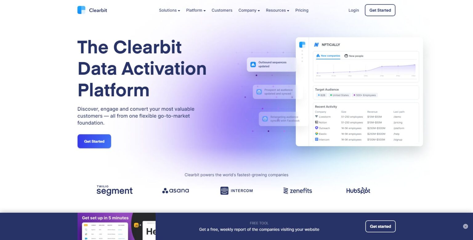 Clearbit Hero Image