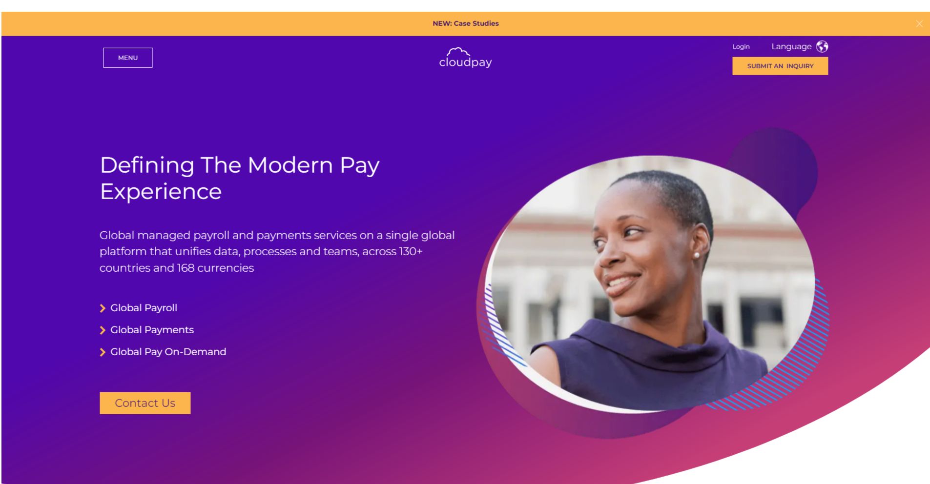 Cloud pay Hero image