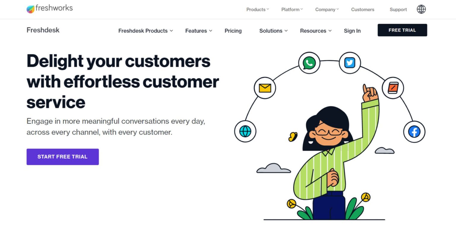 Freshdesk Hero Image