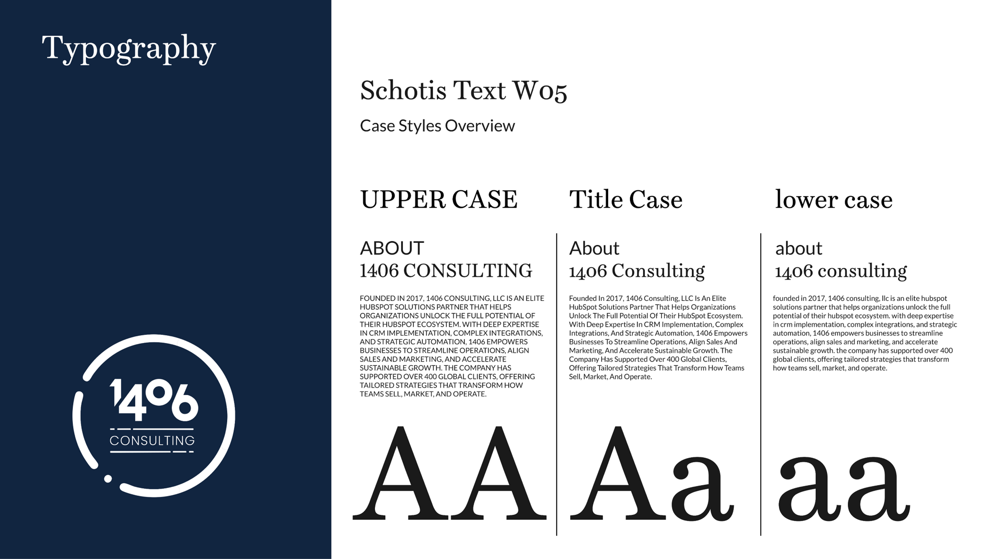 1406 Consulting brand guide page 27
