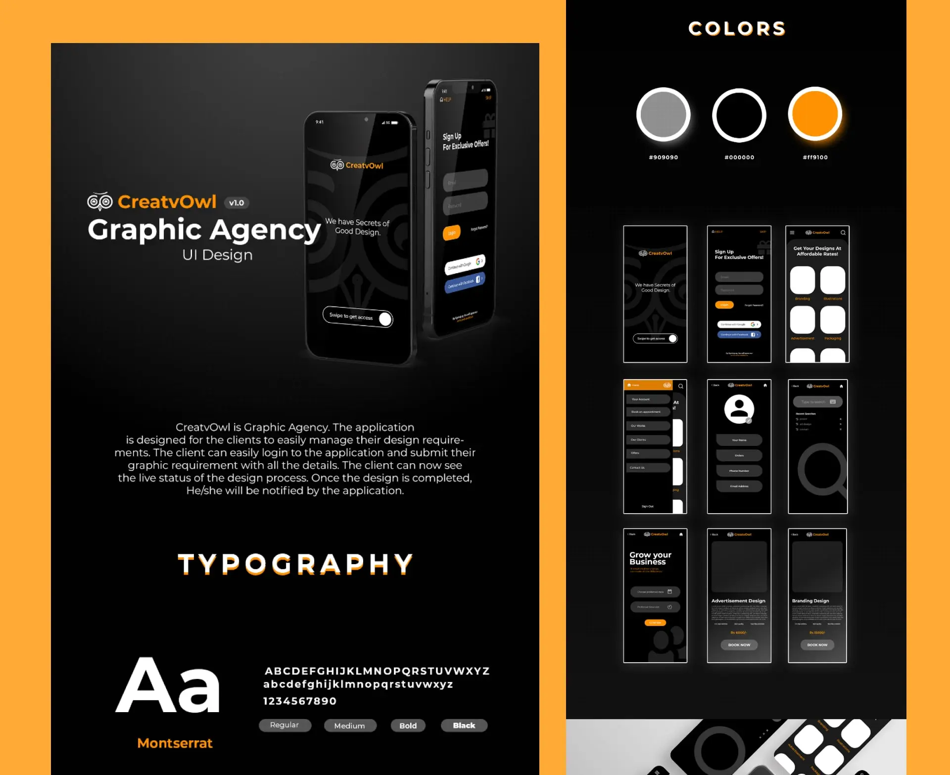 Mobile app UI design example 7