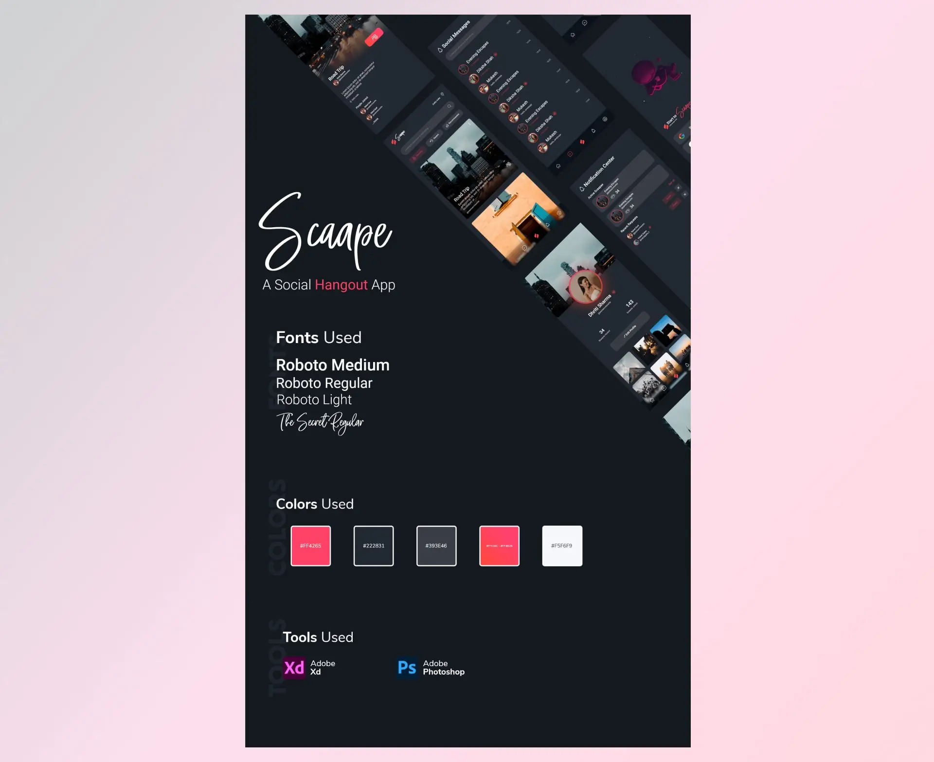 Mobile app UI design example 5