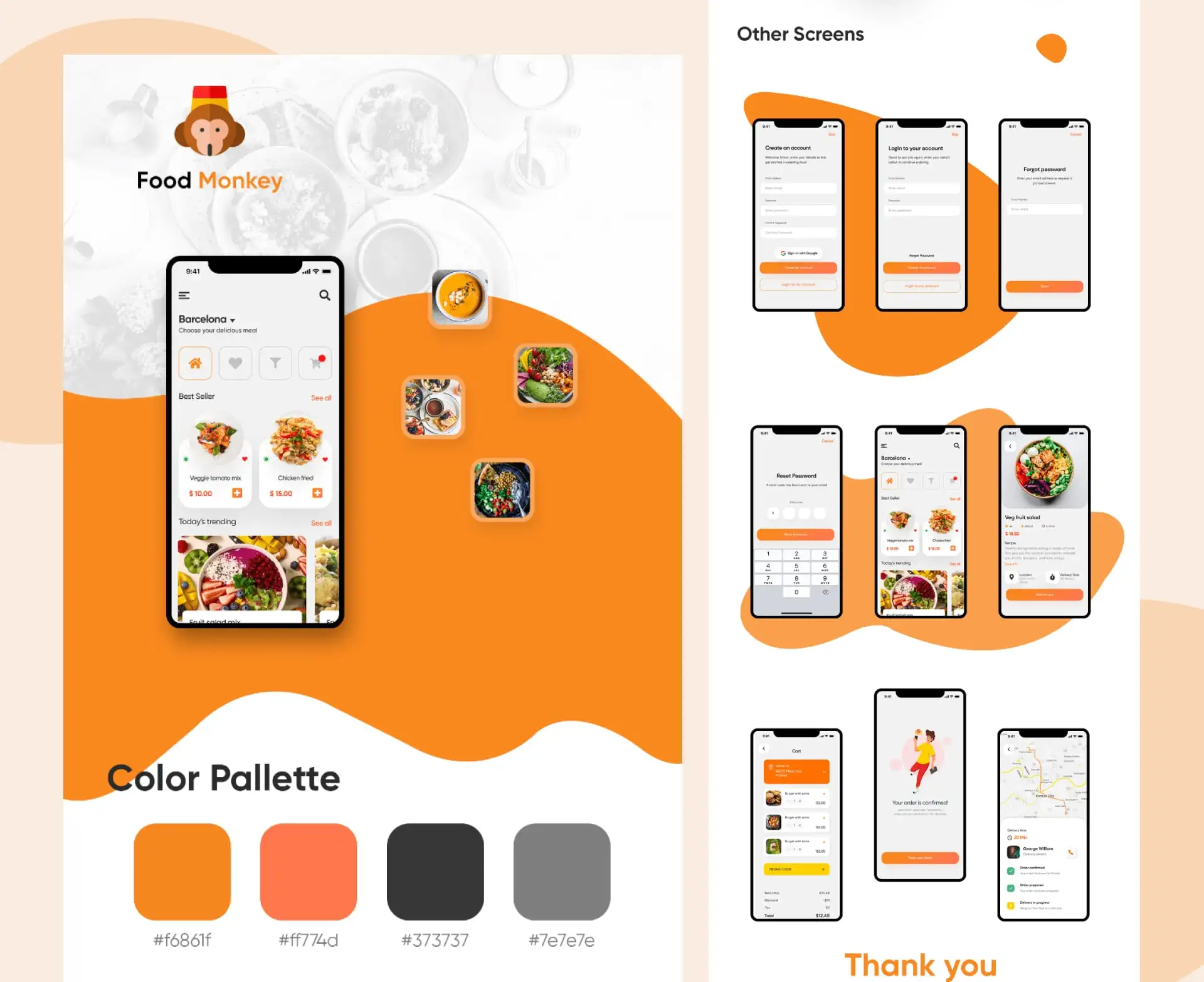 Mobile app UI design example 6