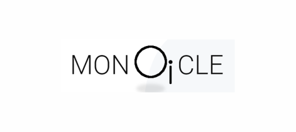 monocle reader branding and logo design
