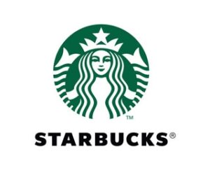 Starbucks logo.