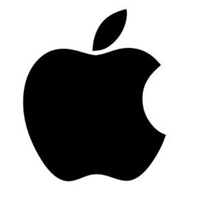 Logo of Apple.