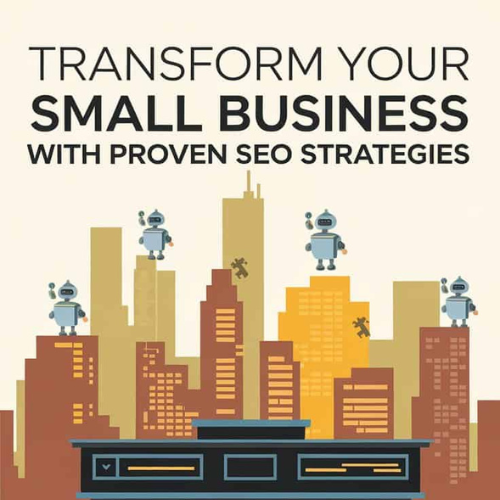 Transform Your Small Business with Proven SEO Strategies EBook Black Friday deal logo